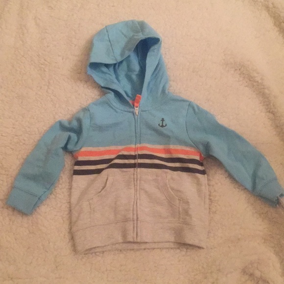 Carter's Other - Carter’s infant zip-up hoodie size 9m
